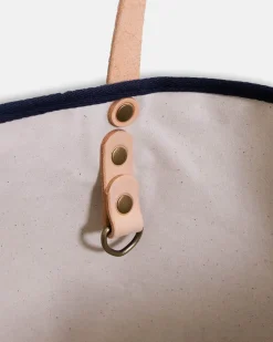 Southern Tide All Day Denim Tote Navy Sale