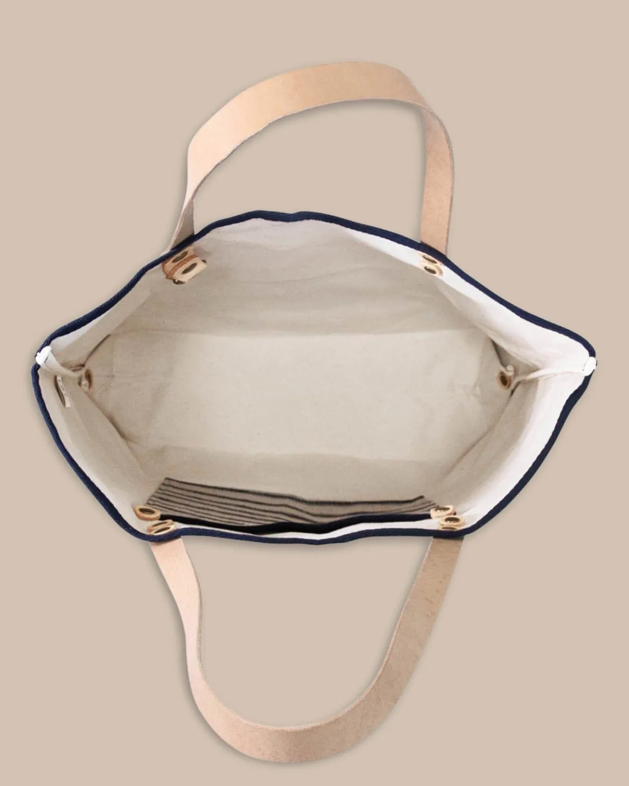 Southern Tide All Day Denim Tote Navy Outlet