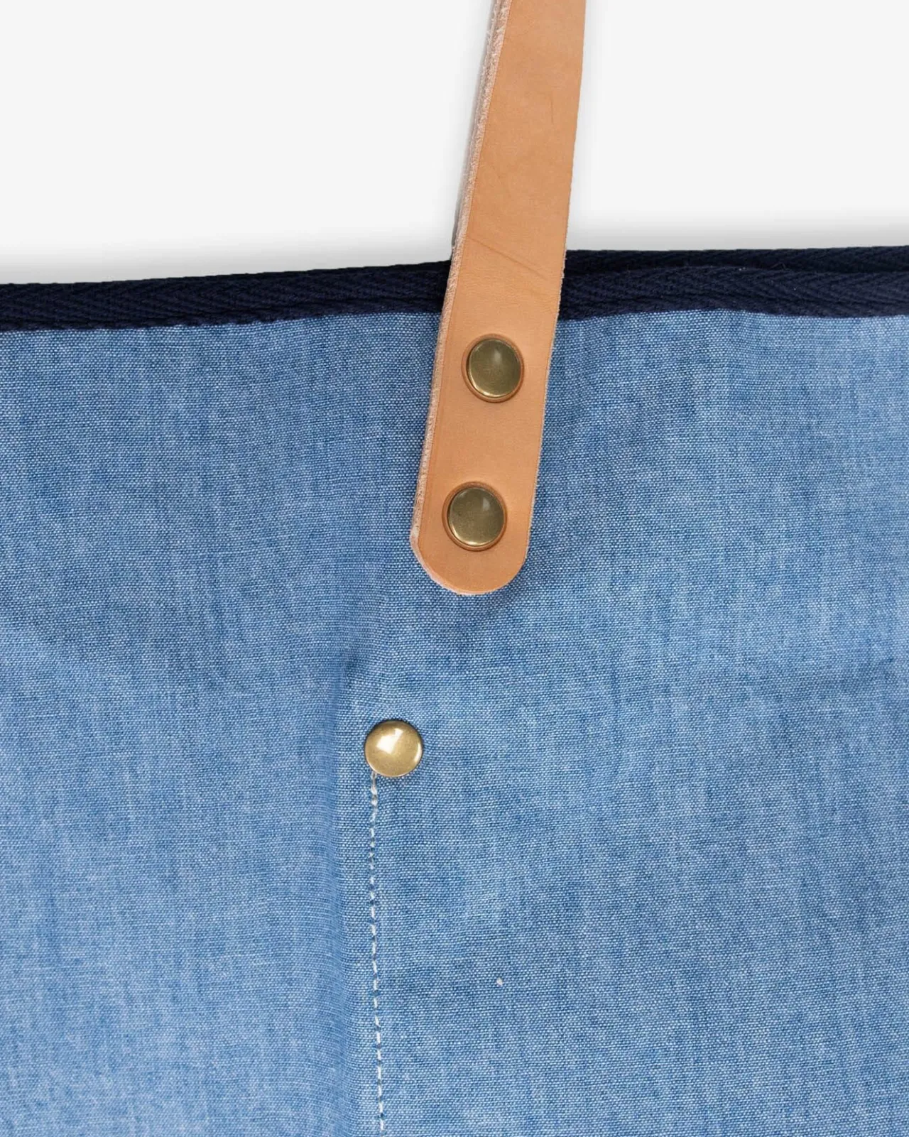 Southern Tide All Day Denim Tote Navy Outlet