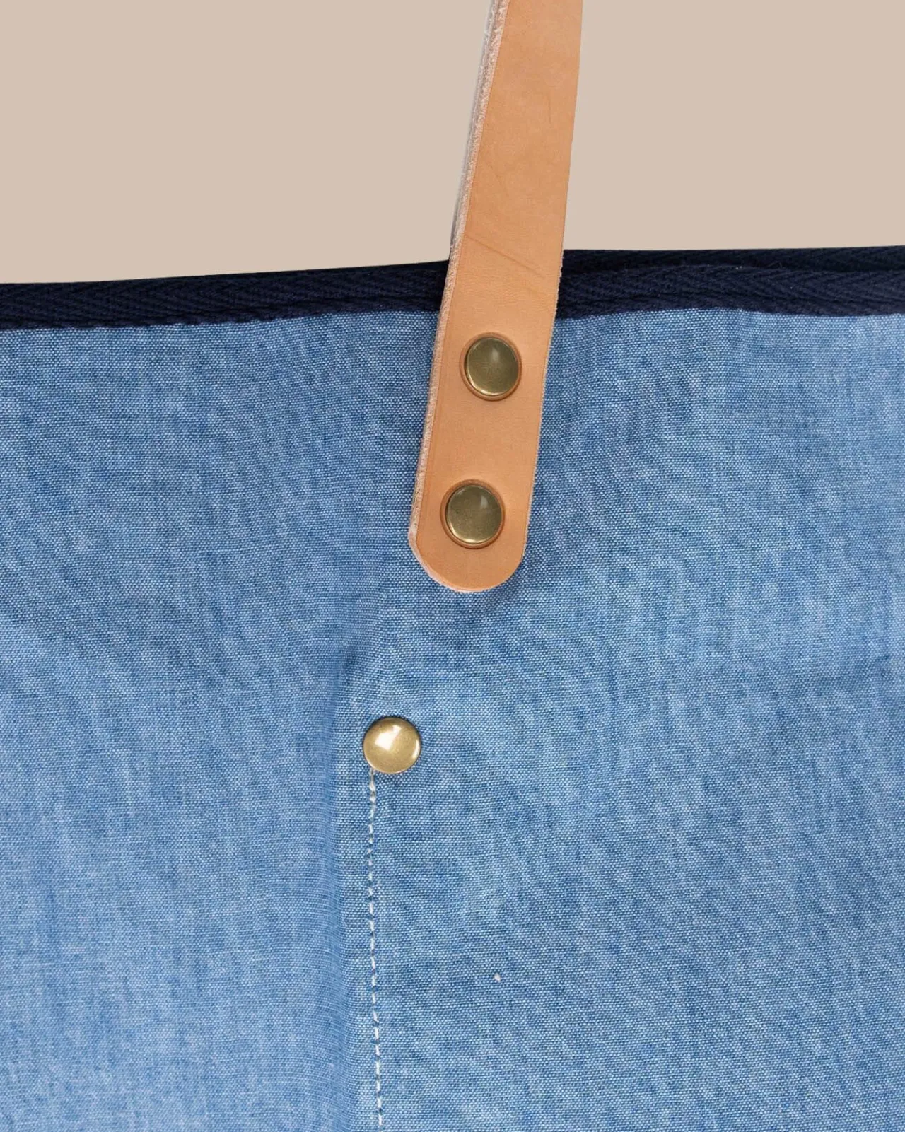 Southern Tide All Day Denim Tote Navy Outlet