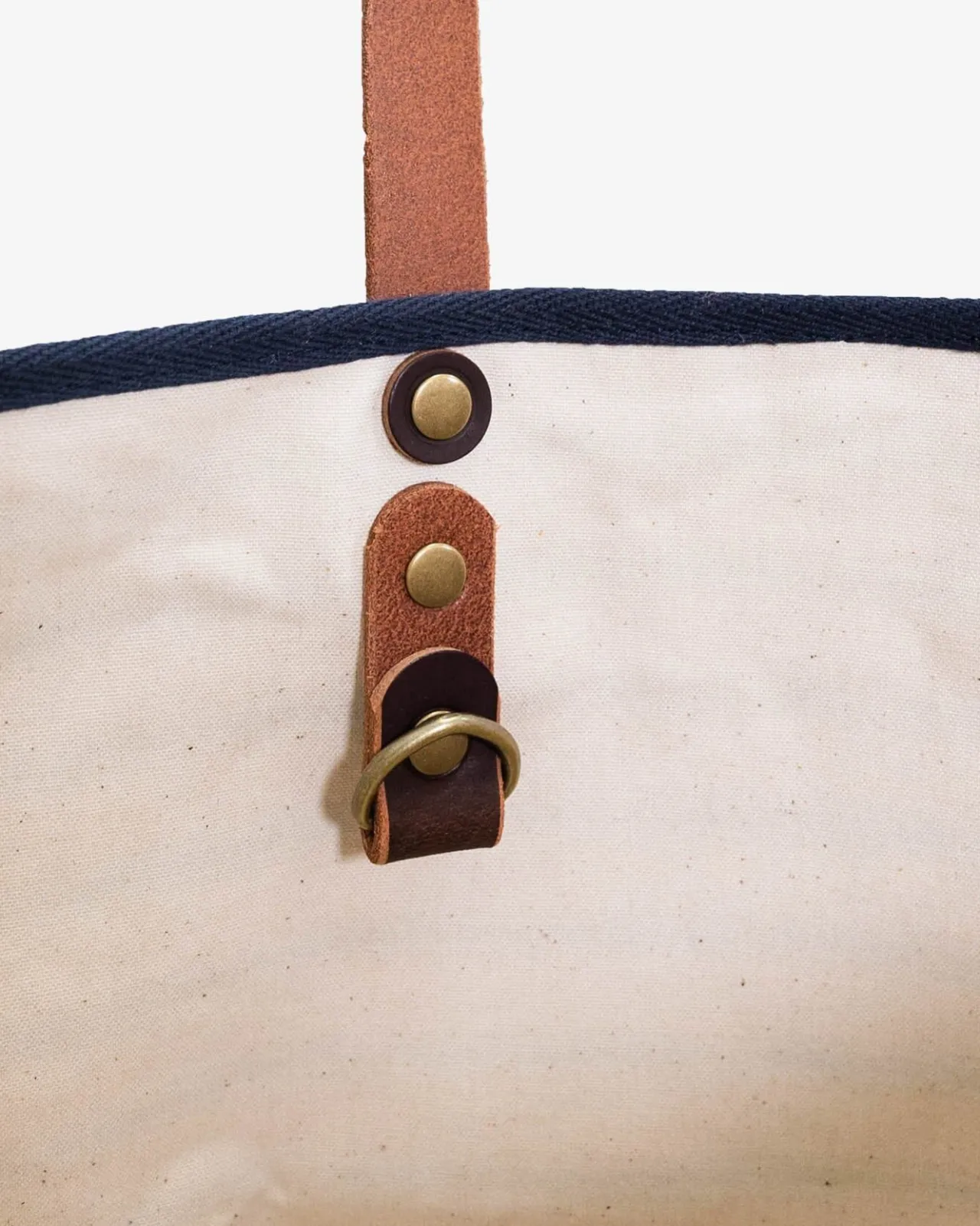 Southern Tide All Day Stripe Tote Navy Store