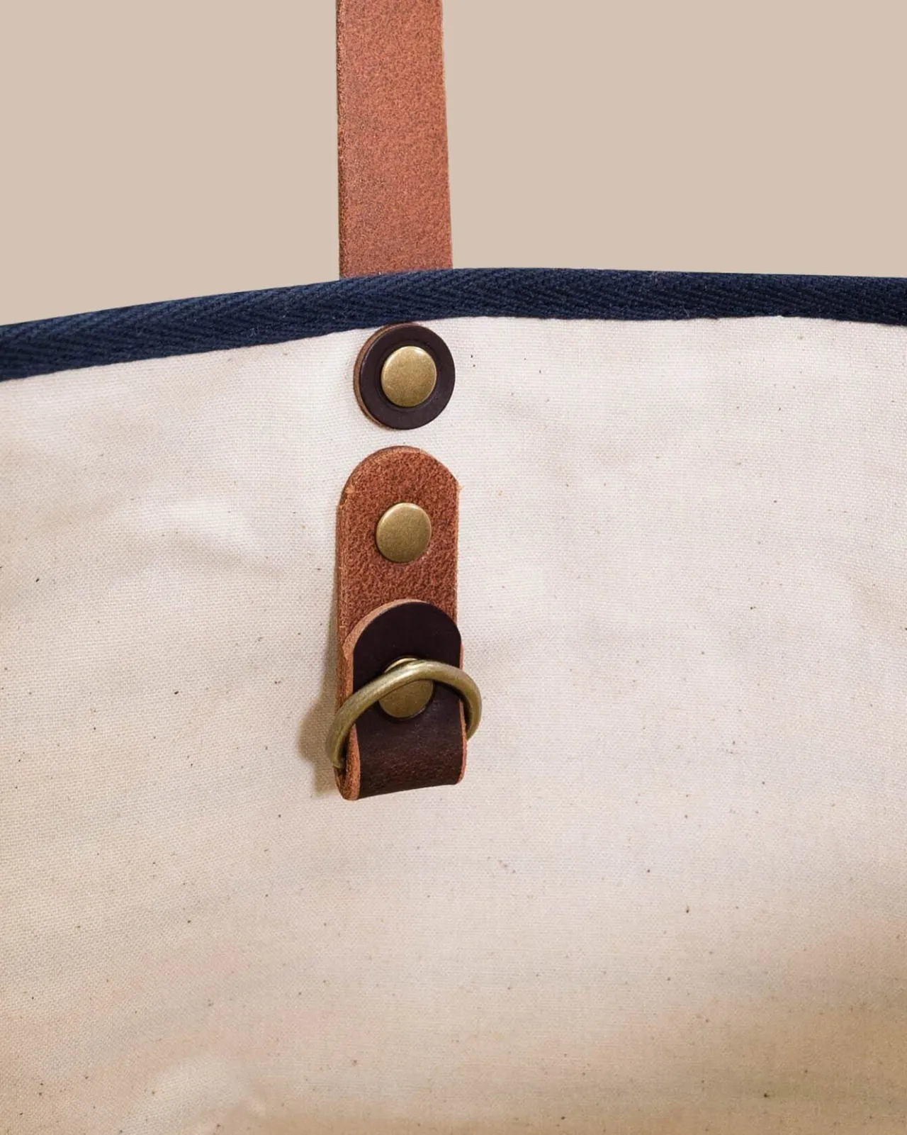 Southern Tide All Day Stripe Tote Navy Store