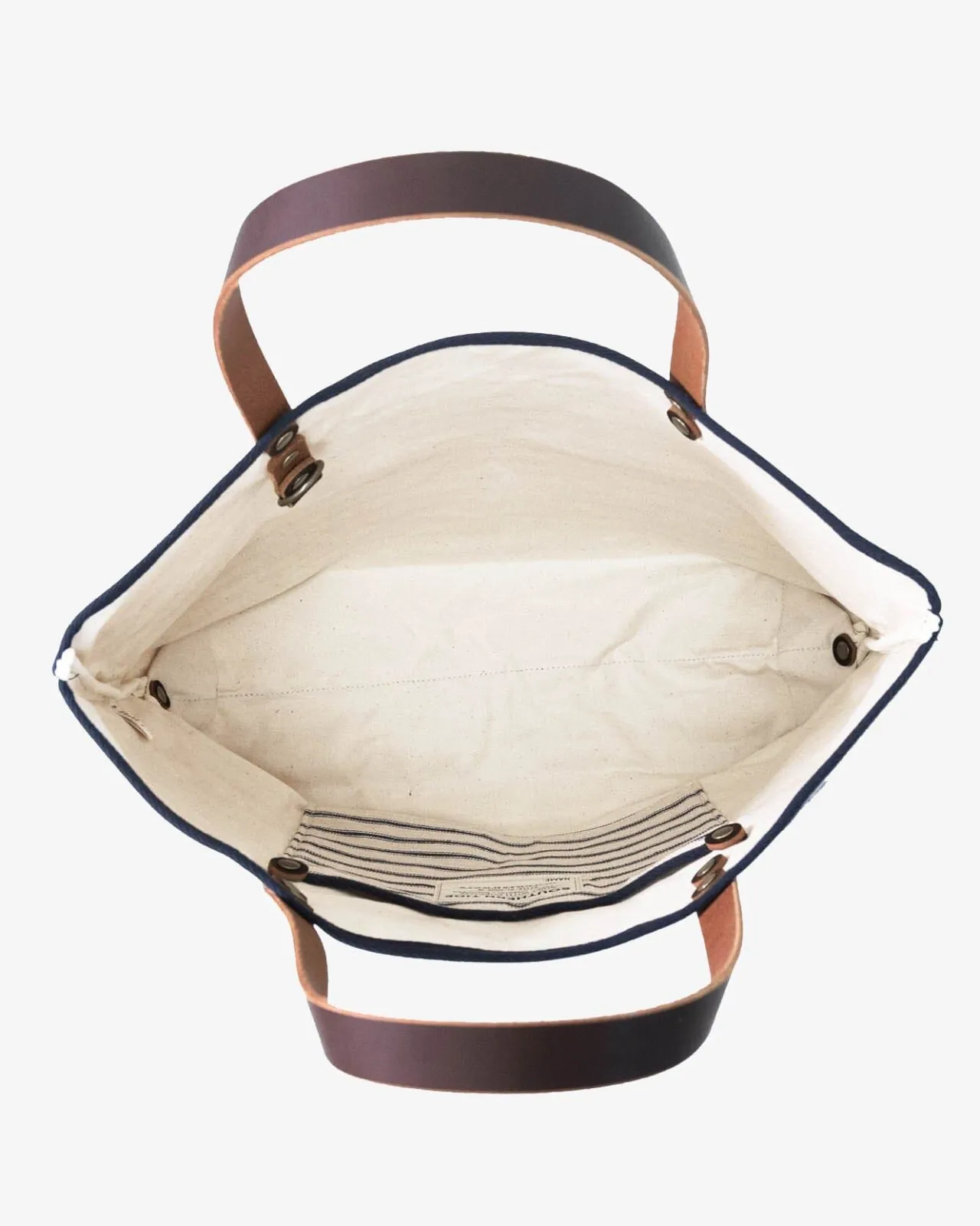 Southern Tide All Day Stripe Tote Navy Online