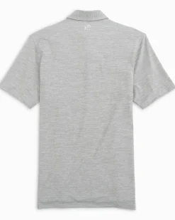 Southern Tide App State Mountaineers Driver Spacedye Polo Black Best Sale