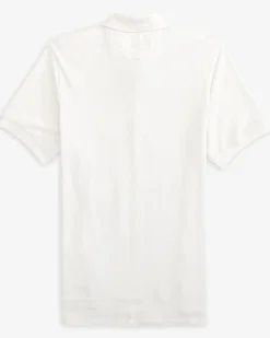 Southern Tide Auburn Tigers Skipjack Polo Classic White Flash Sale