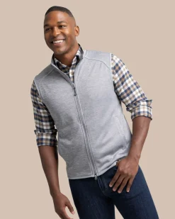 Southern Tide Baybrook Heather Vest Outlet