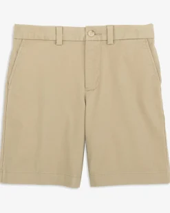 Southern Tide Boys Channel Marker Khaki Short Discount