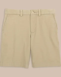 Southern Tide Boys Channel Marker Khaki Short Discount