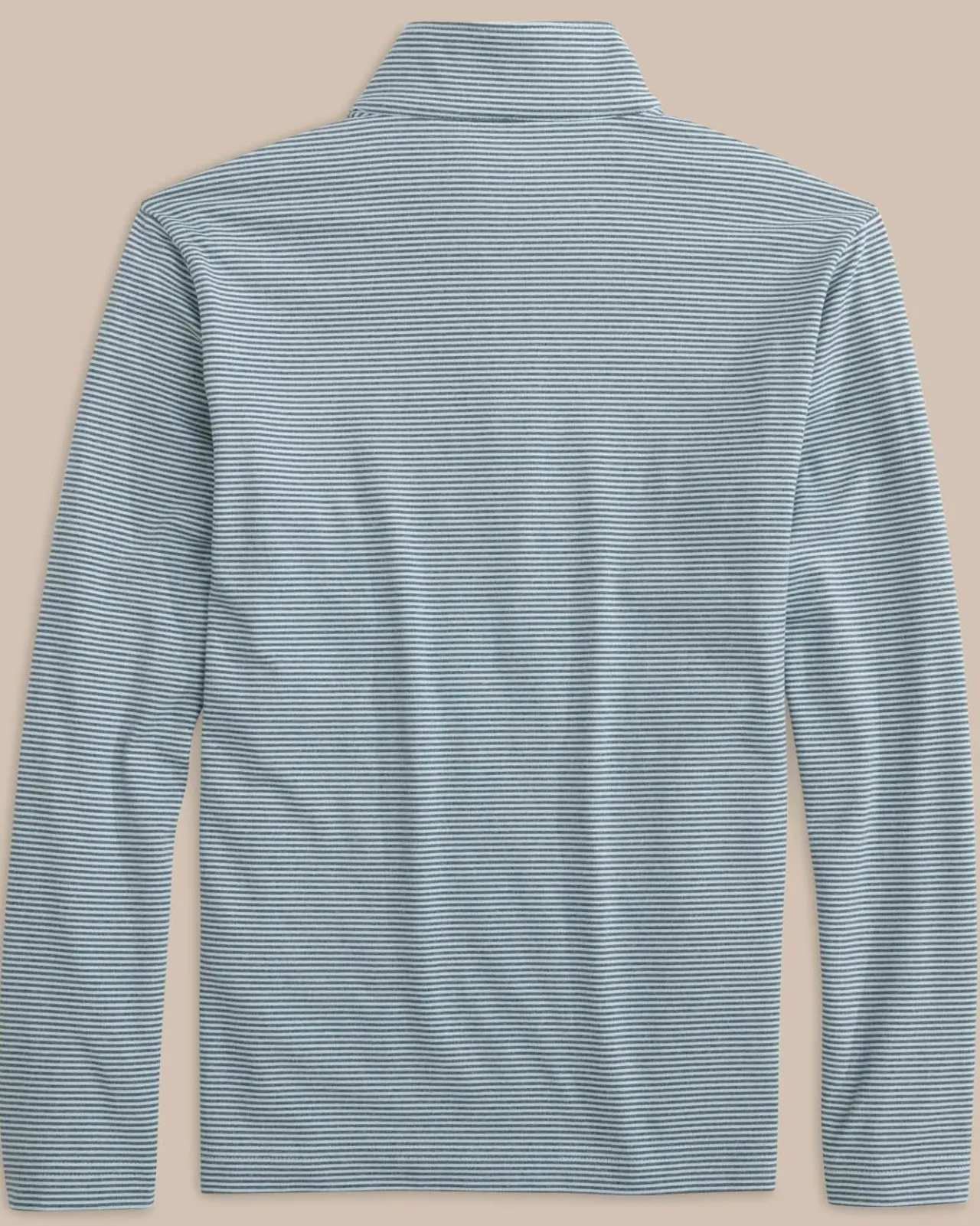 Southern Tide Boys Cruiser Heather Micro-Stripe Quarter Zip Pullover Fashion