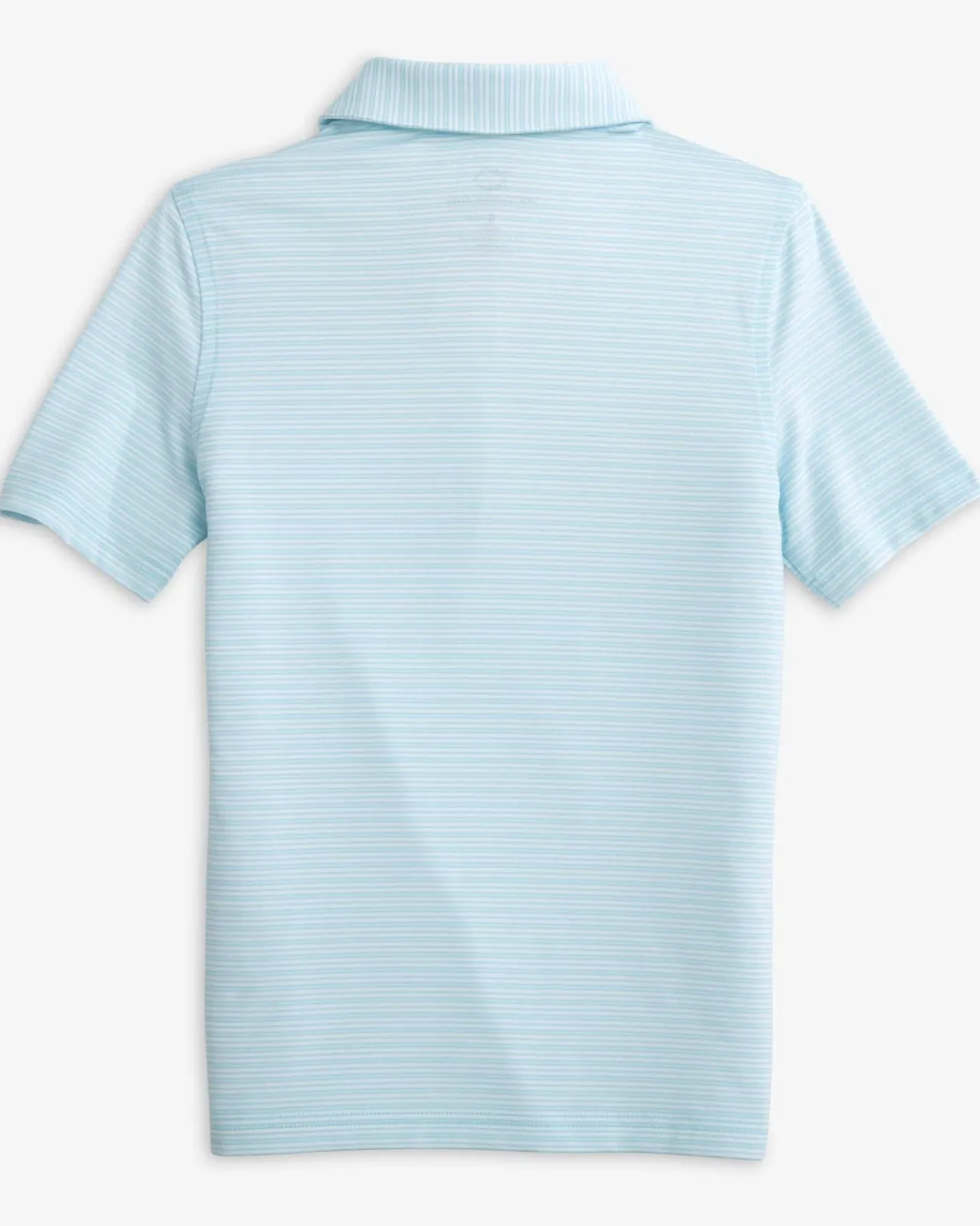 Southern Tide Boys Driver Camden Stripe Performance Polo Dream Blue Online