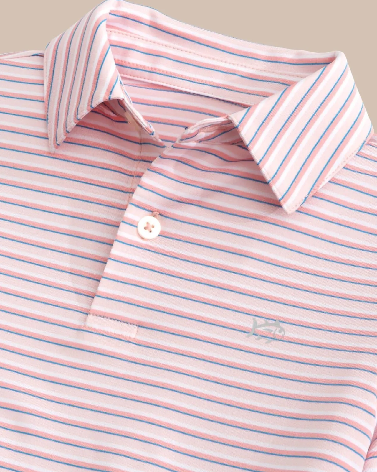 Southern Tide Boys Driver Carova Stripe Polo Shirt Hot