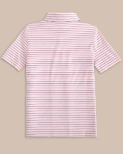 Southern Tide Boys Driver Carova Stripe Polo Shirt Hot