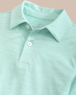 Southern Tide Boys Driver Spacedye Polo Shirt Clearance