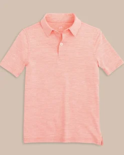 Southern Tide Boys Driver Spacedye Polo Shirt Clearance