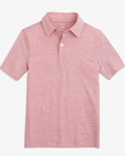 Southern Tide Boys Driver Spacedye Polo Shirt Clearance