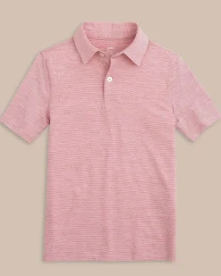 Southern Tide Boys Driver Spacedye Polo Shirt Clearance