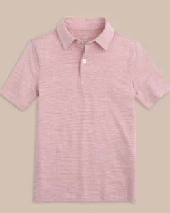 Southern Tide Boys Driver Spacedye Polo Shirt Clearance