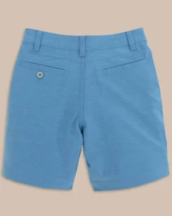 Southern Tide Boys Heathered T3 Gulf Short New