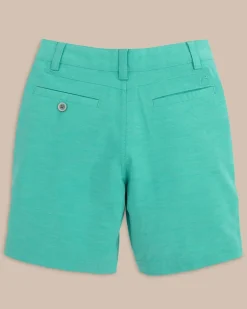 Southern Tide Boys Heathered T3 Gulf Short New