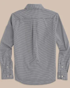 Southern Tide Boys Mini Gingham Intercoastal Button Down Shirt Sale