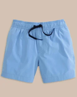 Southern Tide Boys Solid Swim Trunk 2.0 Hot