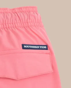 Southern Tide Boys Solid Swim Trunk 2.0 Hot