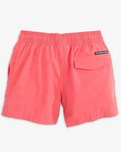 Southern Tide Boys Solid Swim Trunk 2.0 Hot