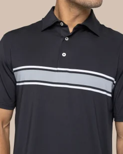 Southern Tide Brenton Chest Stripe Performance Polo Outlet