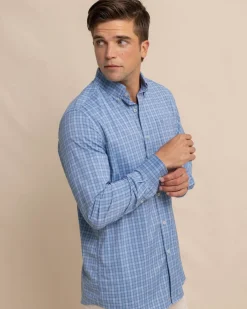 Southern Tide Brrr° Intercoastal Pettigru Plaid Long Sleeve Sport Shirt Online
