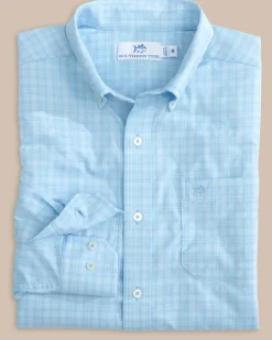 Southern Tide Brrr° Intercoastal Pettigru Plaid Long Sleeve Sport Shirt Online