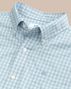 Southern Tide Brrr° Intercoastal Poinsett Plaid Long Sleeve Sport Shirt Discount