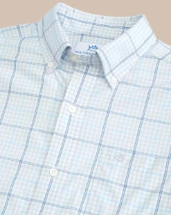 Southern Tide Brrr° Intercoastal Rainer Check Long Sleeve Sport Shirt Hot