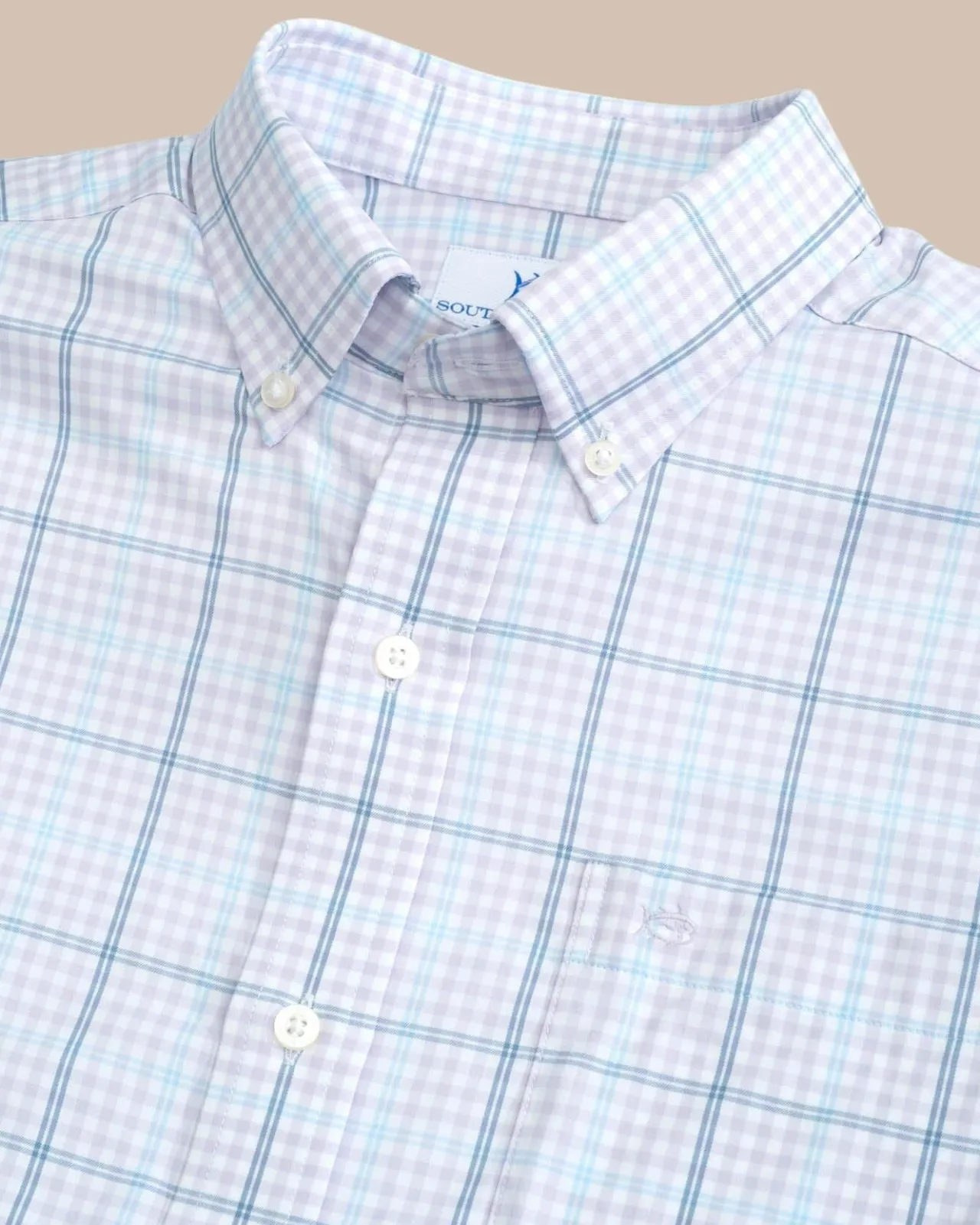 Southern Tide Brrr° Intercoastal Rainer Check Long Sleeve Sport Shirt Hot