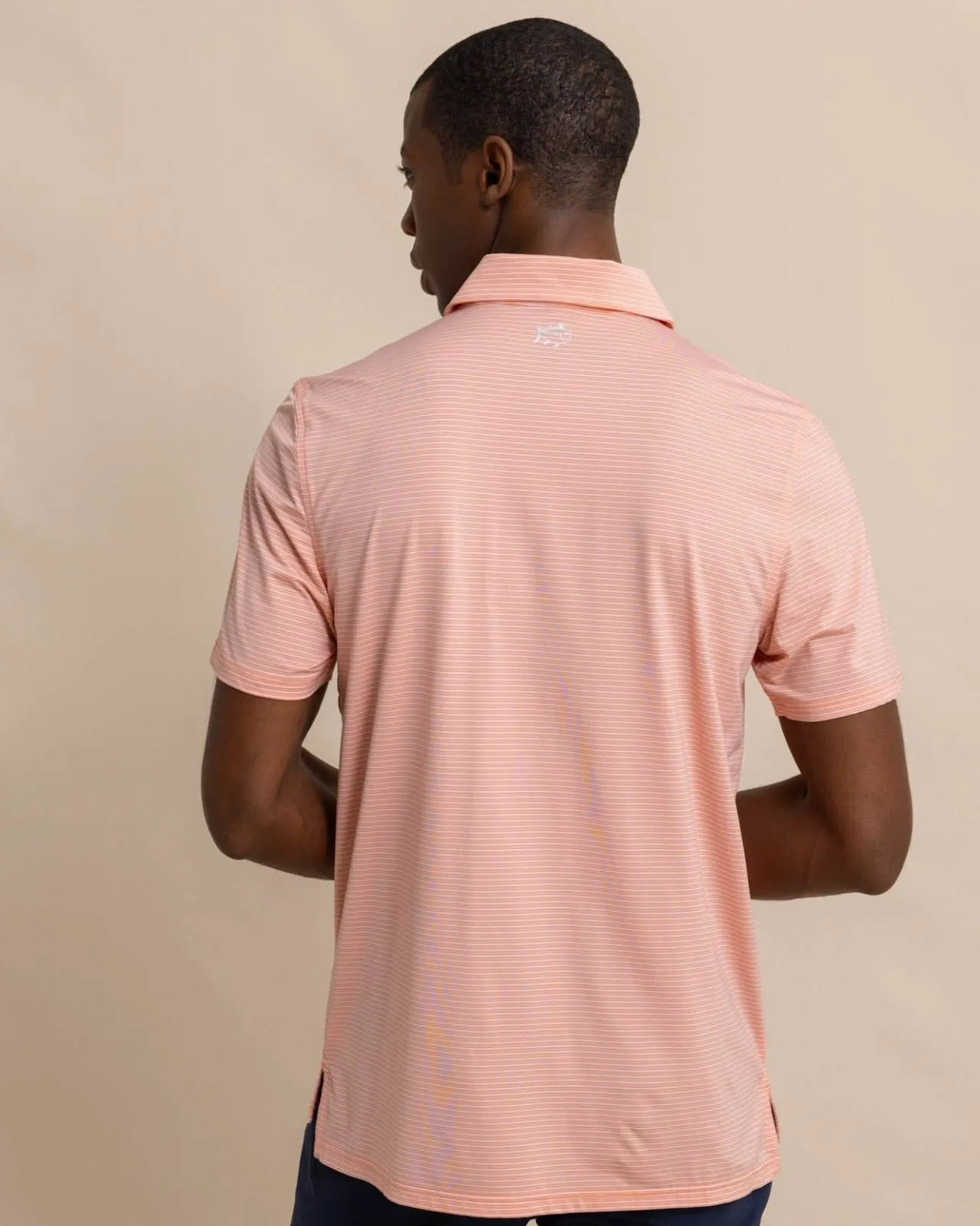 Southern Tide Brrr°-Eeze Baytop Stripe Performance Polo Discount