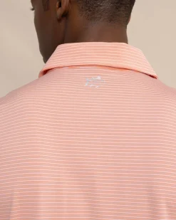 Southern Tide Brrr°-Eeze Baytop Stripe Performance Polo Discount