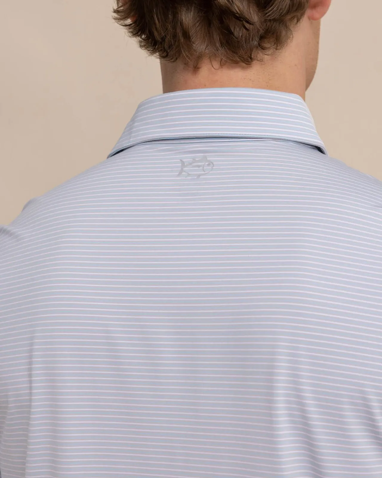 Southern Tide Brrr°-Eeze Baytop Stripe Performance Polo Discount