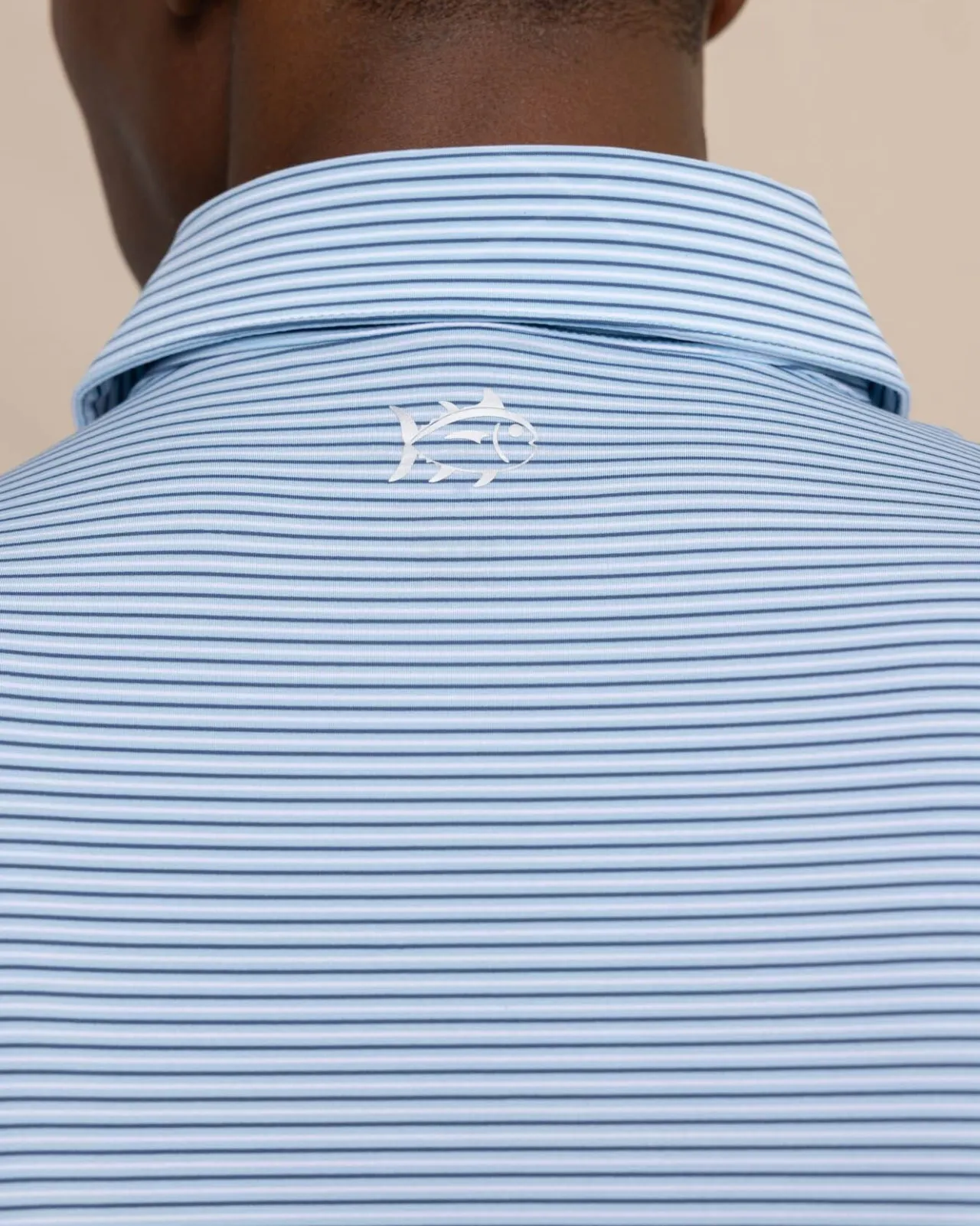 Southern Tide Brrr°-Eeze Baytop Stripe Performance Polo Discount