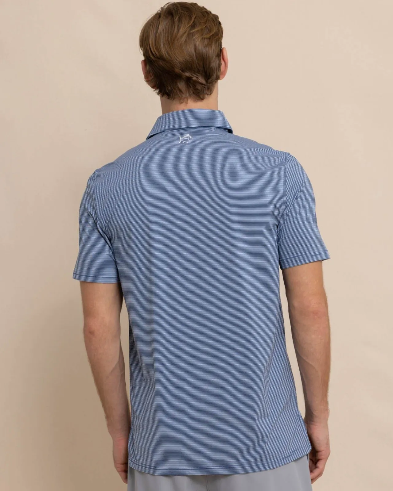 Southern Tide Brrr°-Eeze Baytop Stripe Performance Polo Discount