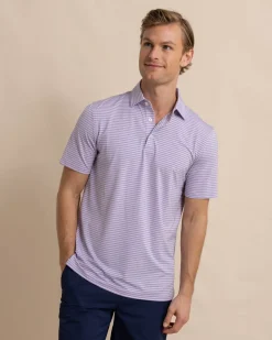 Southern Tide Brrr°-Eeze Beattie Stripe Performance Polo Store