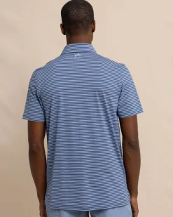 Southern Tide Brrr°-Eeze Beattie Stripe Performance Polo Store