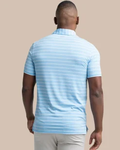 Southern Tide Brrr°®Eeze Desmond Stripe Polo Hot