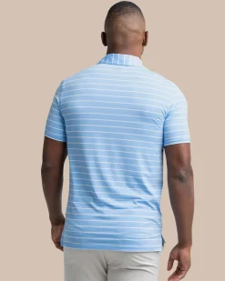 Southern Tide Brrr°®Eeze Desmond Stripe Polo Hot