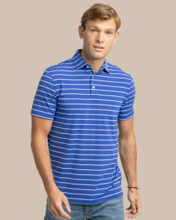 Southern Tide Brrr°®Eeze Desmond Stripe Polo Hot
