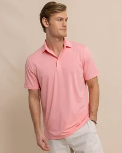 Southern Tide Brrr°®-Eeze Heather Performance Polo Shirt Fashion