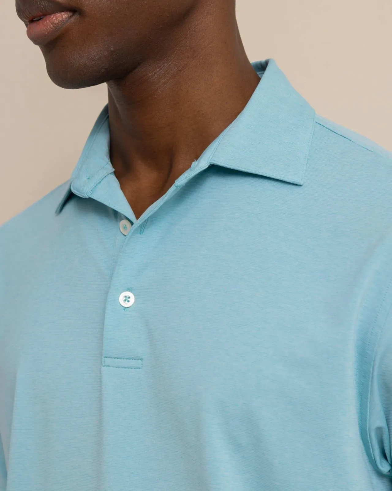 Southern Tide Brrr°®-Eeze Heather Performance Polo Shirt Fashion