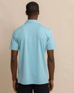 Southern Tide Brrr°®-Eeze Heather Performance Polo Shirt Fashion