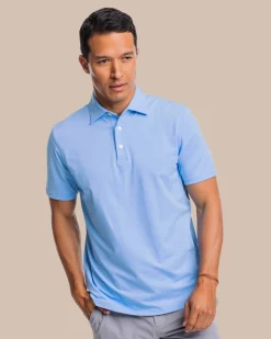 Southern Tide Brrr°®-Eeze Heather Performance Polo Shirt Fashion
