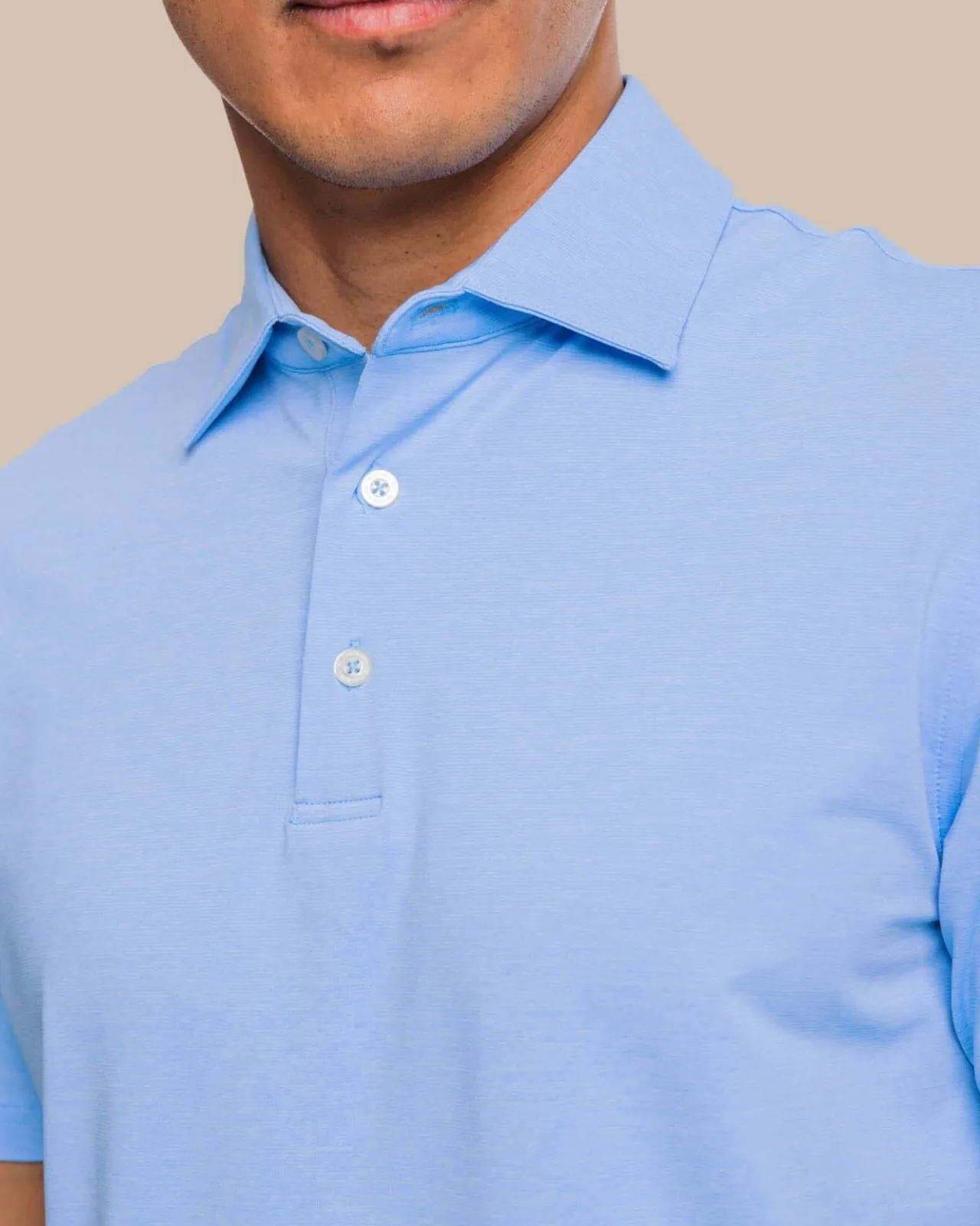 Southern Tide Brrr°®-Eeze Heather Performance Polo Shirt Fashion