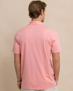 Southern Tide Brrr°®-Eeze Heather Performance Polo Shirt Fashion