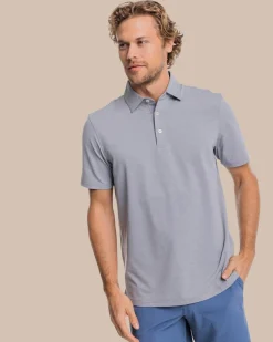 Southern Tide Brrr°®-Eeze Heather Performance Polo Shirt Fashion
